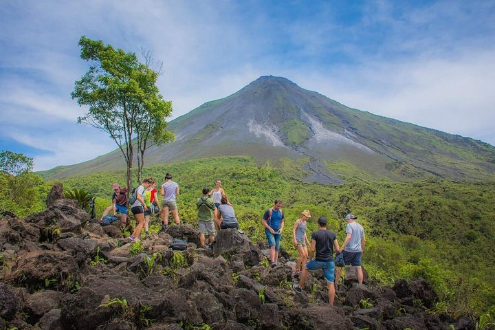 Arenal Volcano Lava Flows